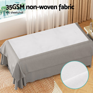 Zenses | 80cm X 200cm | Massage Table Cover | 2 Rolls | 100 Pieces