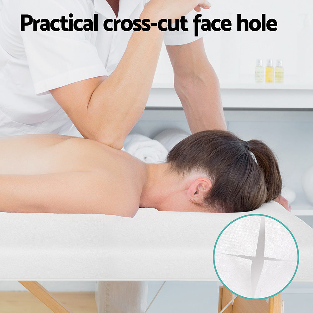 Zenses | 80cm X 200cm | Massage Table Cover | 2 Rolls | 100 Pieces