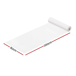 Zenses | 80cm X 200cm | Massage Table Cover | 50 Pieces