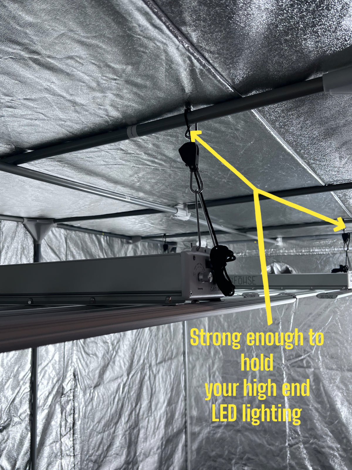 Mammoth Pro Grow Tent | 240 X 240 X 225cm | High Cube