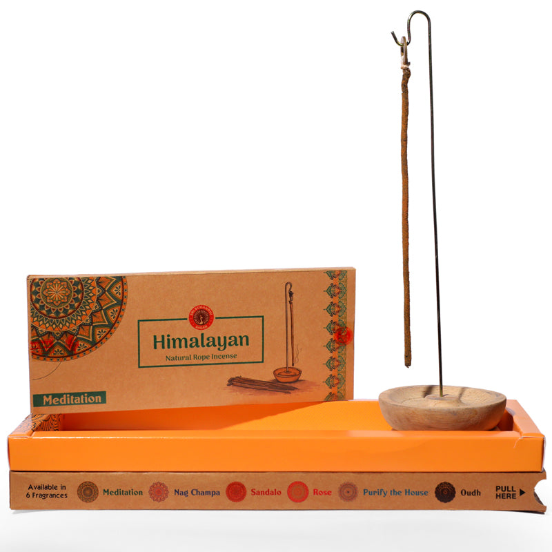 Meditation Himalayan Rope Incense | Rope Refill Pack