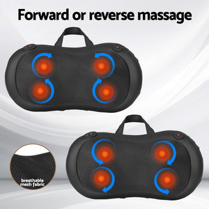 Neck Massager | Kneading + Heat | Shoulder & Back Relief