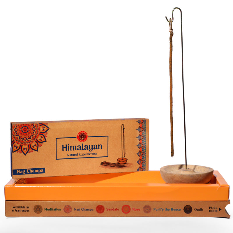 Nag Champa Himalayan Rope Incense | Rope Refill Pack