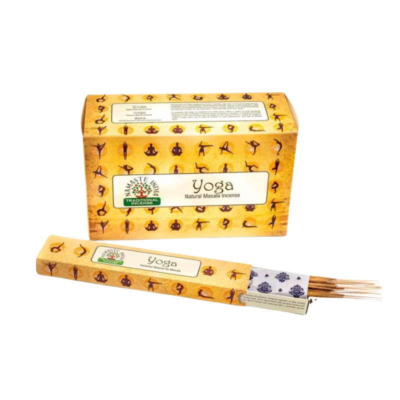 Namaste Yoga Incense Sticks | 180 Grams - 12 x 15g Packets