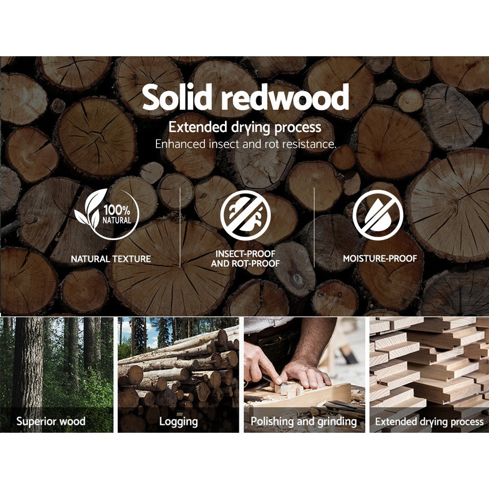 Wooden Office Chair | Leather Seat | Black