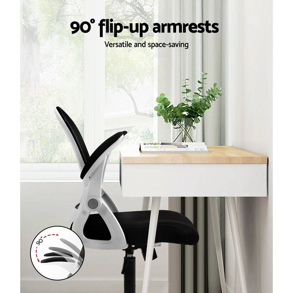 Mesh Office Chair | Mid Back | Black