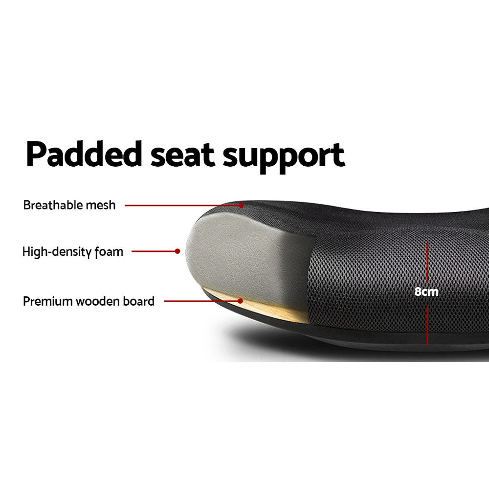 Mesh Office Chair | Mid Back | Black