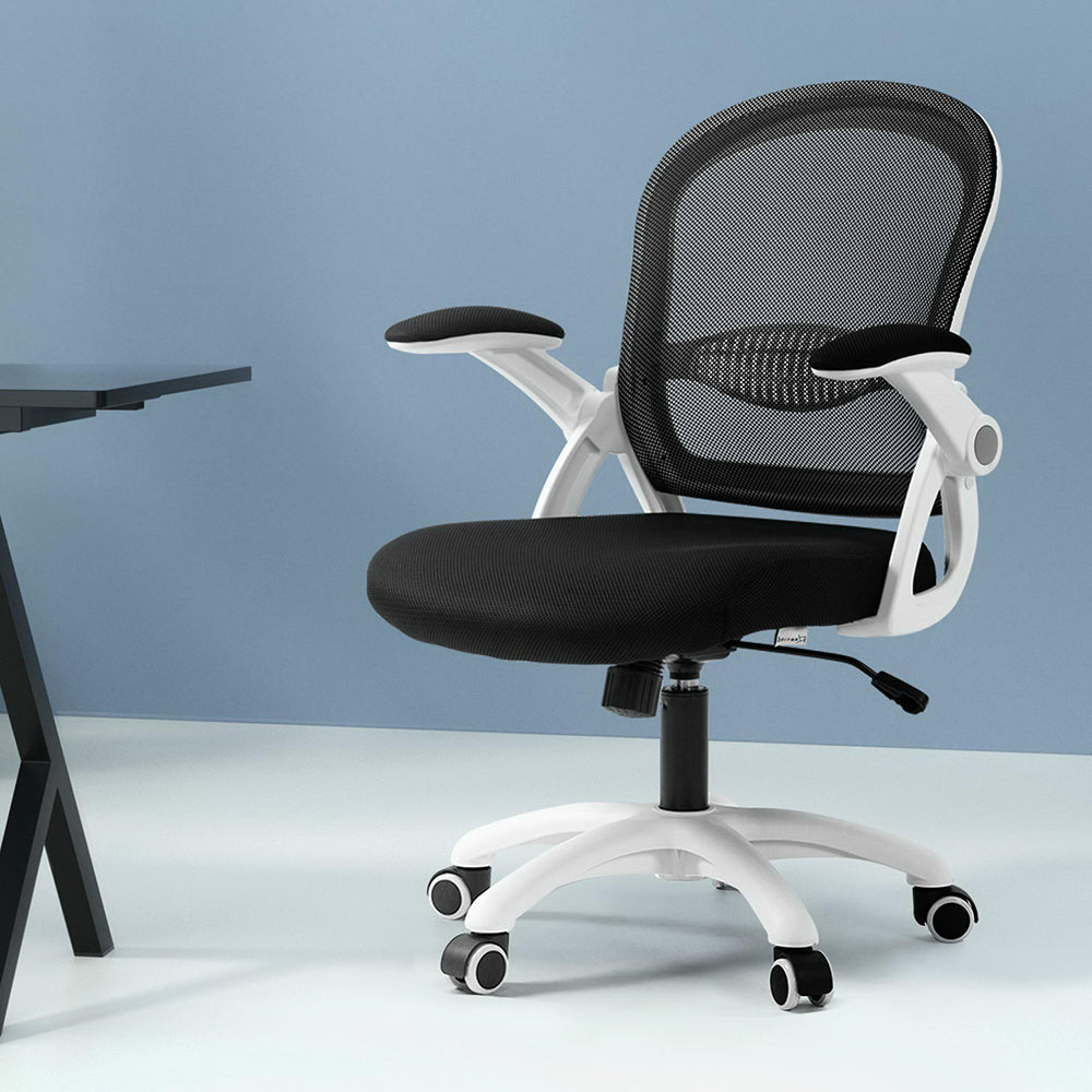 Mesh Office Chair | Mid Back | Black