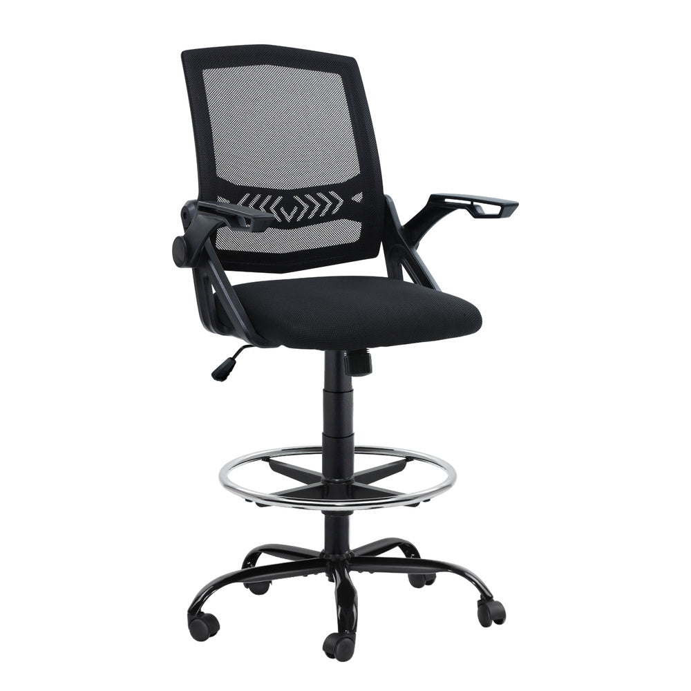 Office Chair | Drafting Stool | Mesh Chairs | Black