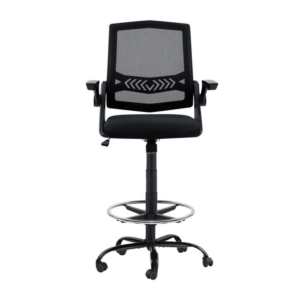 Office Chair | Drafting Stool | Mesh Chairs | Black