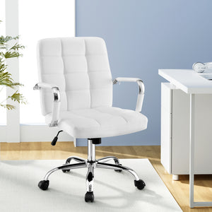 Office Chair | PU Leather Seat | Work & Computer Desk Chairs