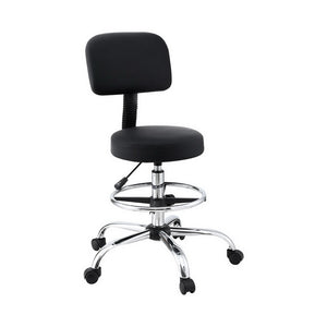 Office Chair | Drafting & Standing Desk | Ergonomic | PU Leather | Black