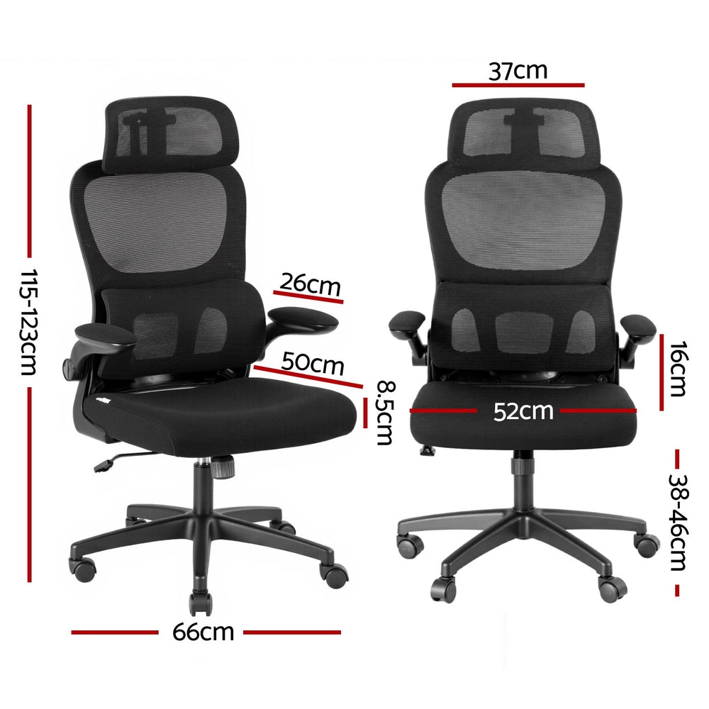 Ergonomic Office Chair | Mesh Chair | Comfortable | Black