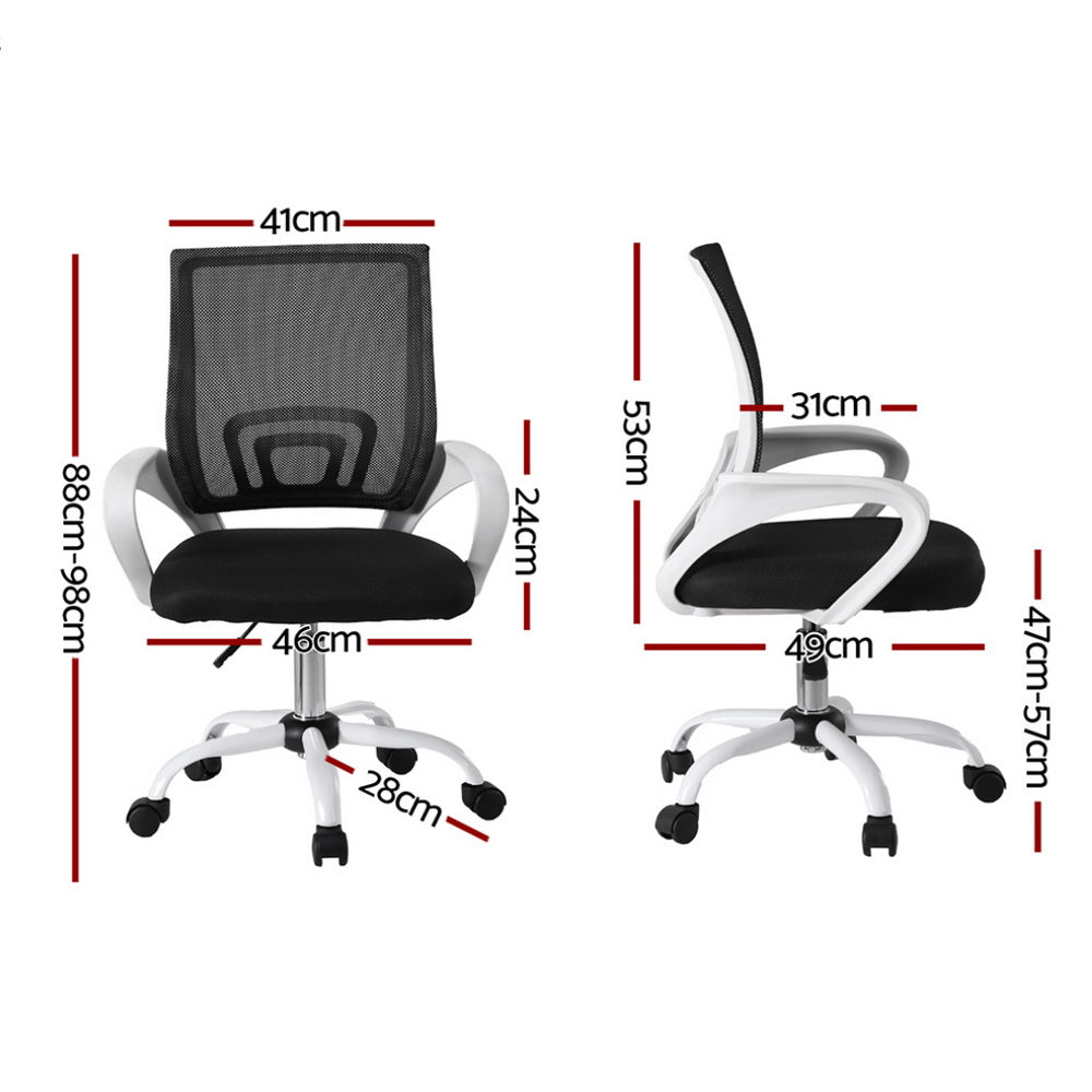 Office Chair | Mesh Computer Desk Chair | Gaming Work Study | Mid Back