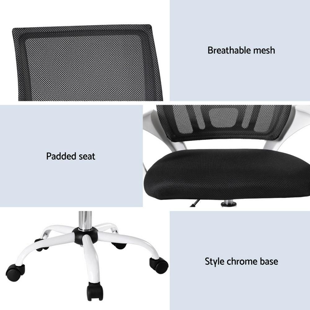 Office Chair | Mesh Computer Desk Chair | Gaming Work Study | Mid Back
