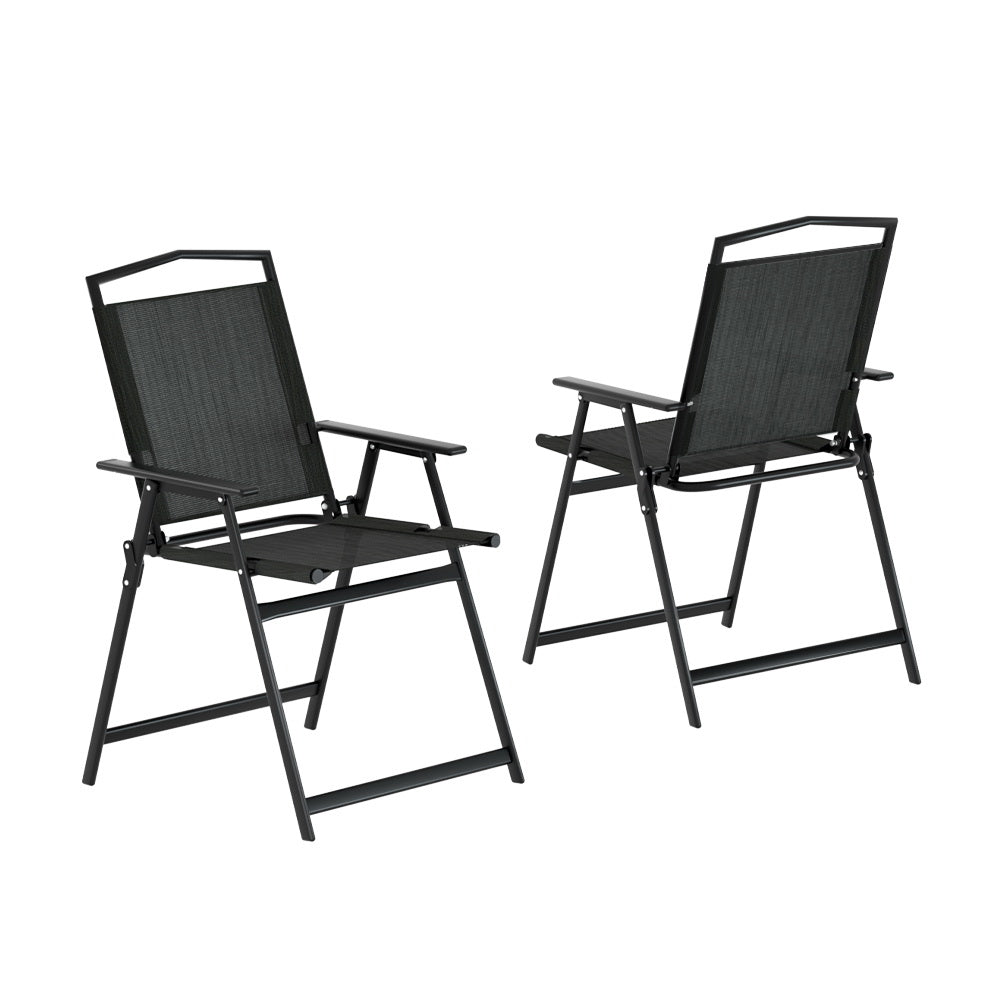 Outdoor Chairs | Portable Folding Camping Chair | Steel Frame | Patio Furniture