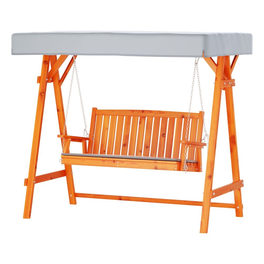 Wooden Swing Chair For Outdoors / Patio