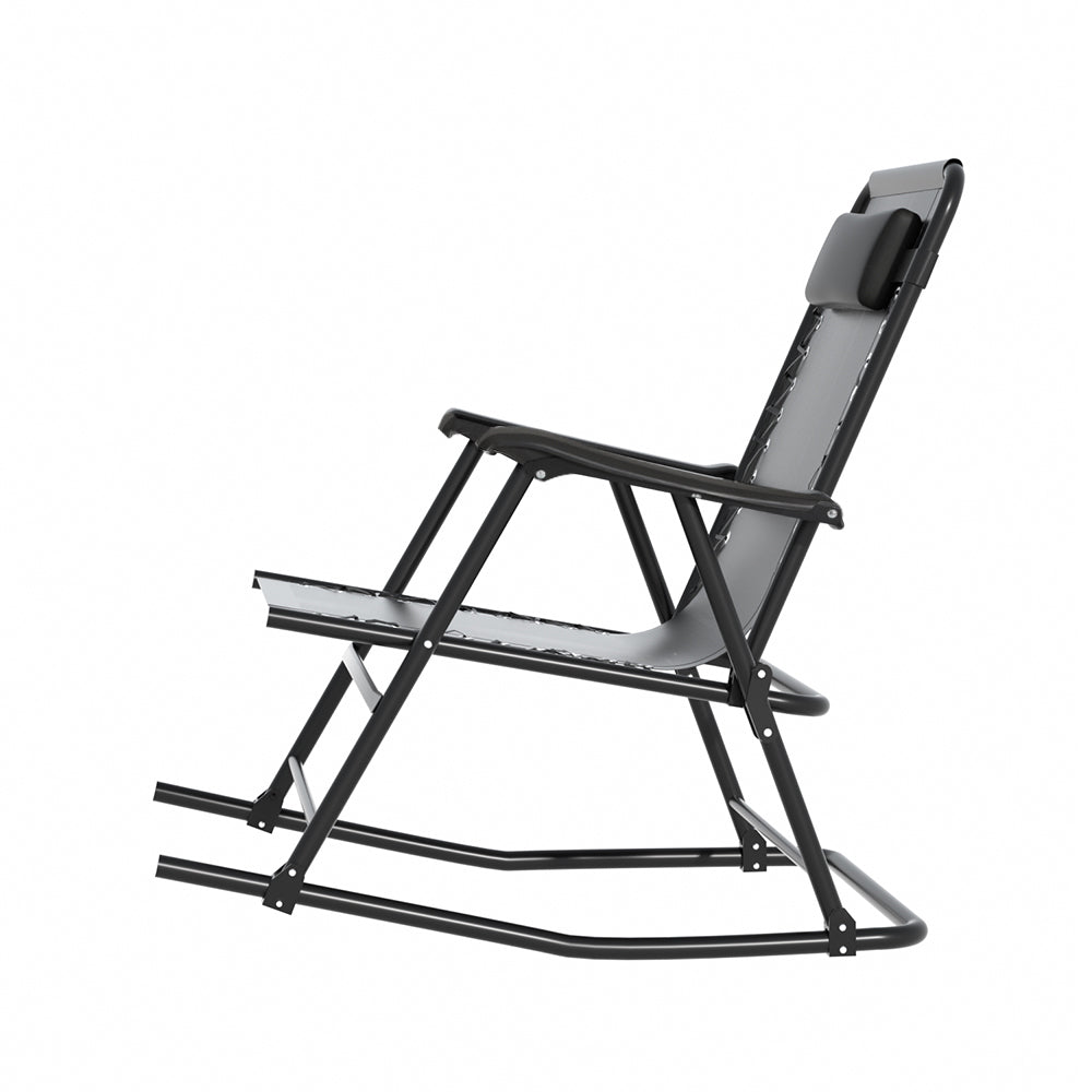 Outdoor Rocking Chair | Folding Recliner | Patio Furniture | Garden