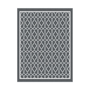 Reversible Outdoor Rug | 274x366cm | PP Dual-Sided Patio Mat | Large