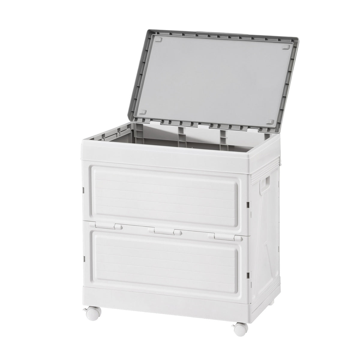 Outdoor Storage Box | 159L | Stackable Cupboard | Camping Organiser | Wheels