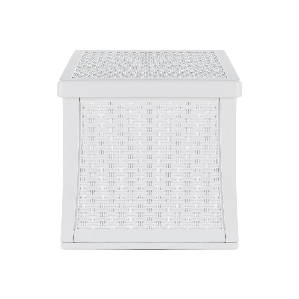 Outdoor Storage Box | 56L Container | Lockable Indoor Garden Toy Tool Shed
