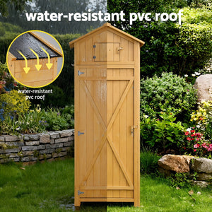 Outdoor Storage Cabinet | Folding Table | Adjustable Cupboard | Tool Organiser