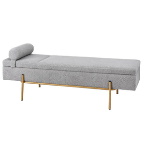 Storage Ottoman Bench | 140cm | Pillow Top | Bed End Foot Stool