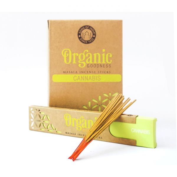Organic Goodness Cannabis Incense Sticks | 180 Grams