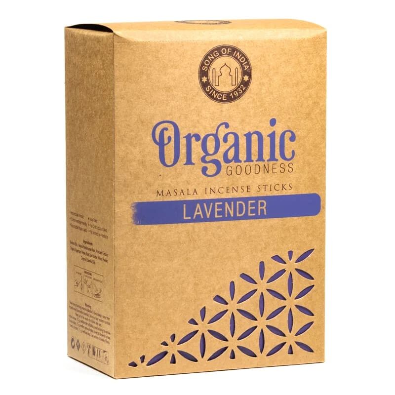 Organic Goodness Lavender Incense Sticks | 180 Grams