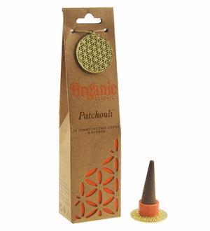 Organic Goodness Patchouli Incense Cones | 60 Pack