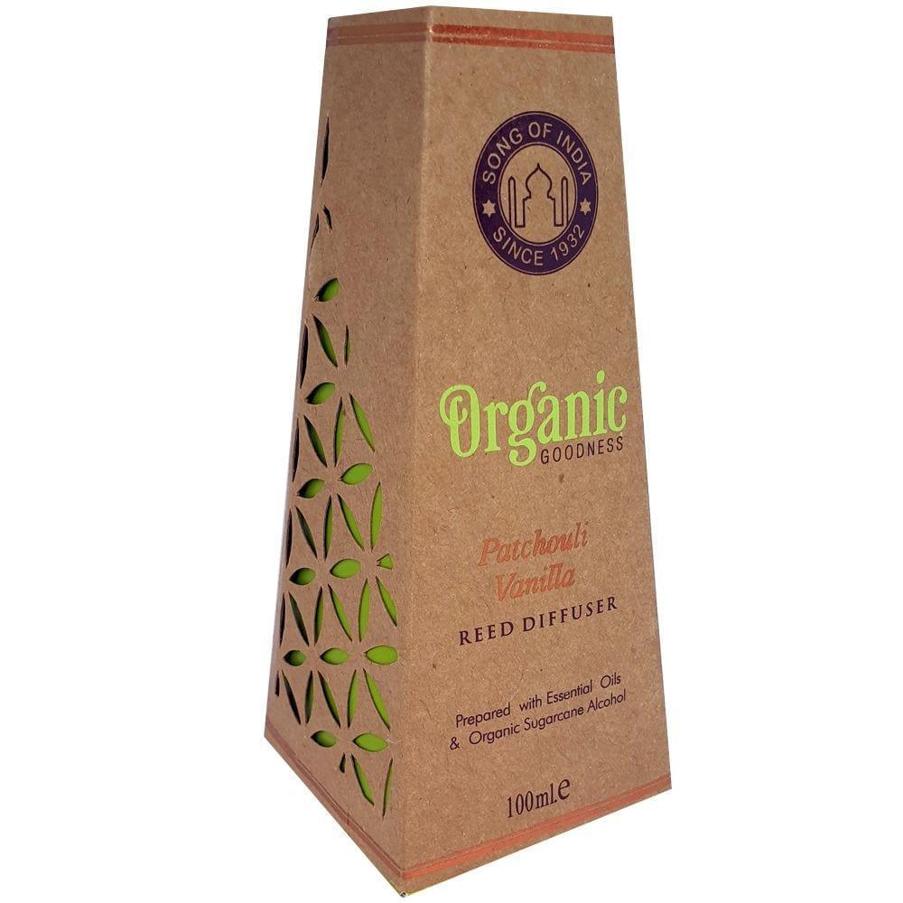 Organic Goodness Patchouli Vanilla Reed Diffuser | 100ml
