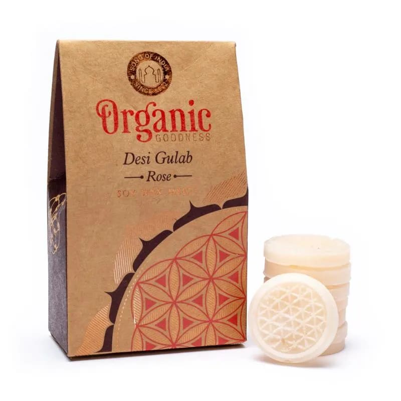 Organic Goodness Rose Soy Melt | 12 Per Box