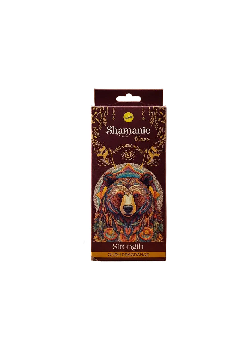 Oudh Jumbo Incense Sticks 36 Pack | Sree Vani Shamanic Wave Strength Thick Garden Incense