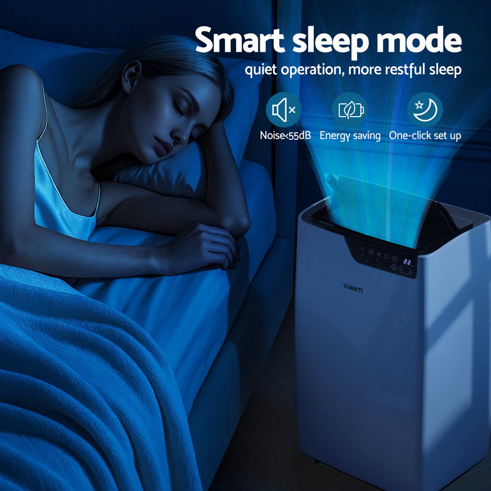 Portable Air Conditioner 3-in-1 | Dehumidifier & Fan | 12,000BTU Cooling