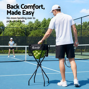 Foldable Ball Cart | Portable | For Pickleball Tennis Baseball Softball
