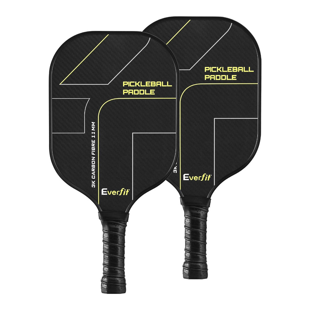 Everfit Pickleball Kit | 2PCS Paddles | Outdoor Balls + Cover Bag | Training Set
