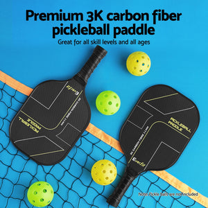 Everfit Pickleball Kit | 2PCS Paddles | Outdoor Balls + Cover Bag | Training Set