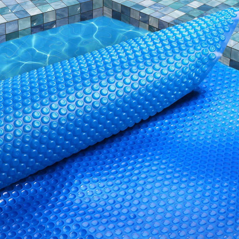 Pool Cover | 500 Micron | 11x4.8m | Swimming Pool Solar Blanket | Blue
