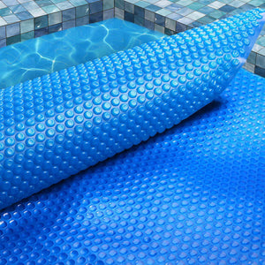 Pool Cover | 500 Micron | 11x4.8m | Swimming Pool Solar Blanket | Blue