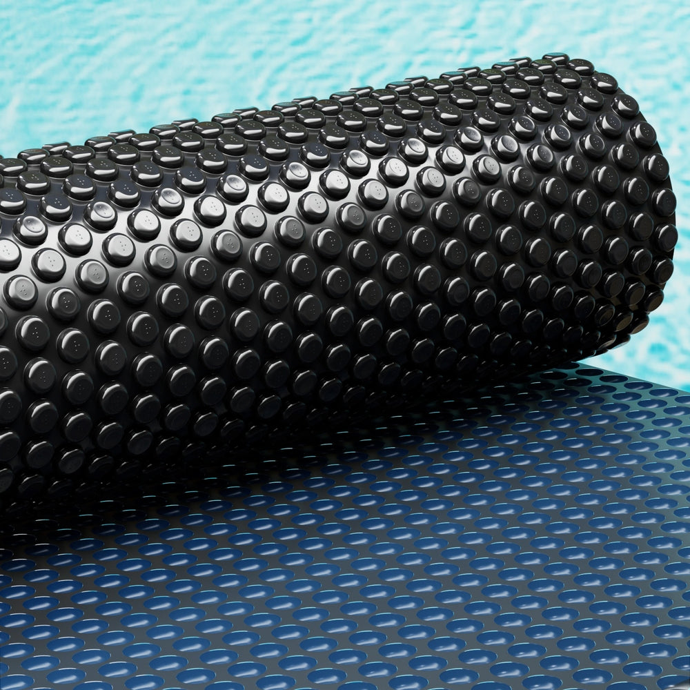 Aqua Buddy Pool Cover | 11x4.8m | 600 Micron | Solar Blanket | Blue & Black