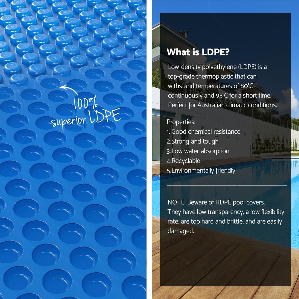 | 7x4M | Solar Swimming Pool Cover | 500 Micron | Isothermal Blanket