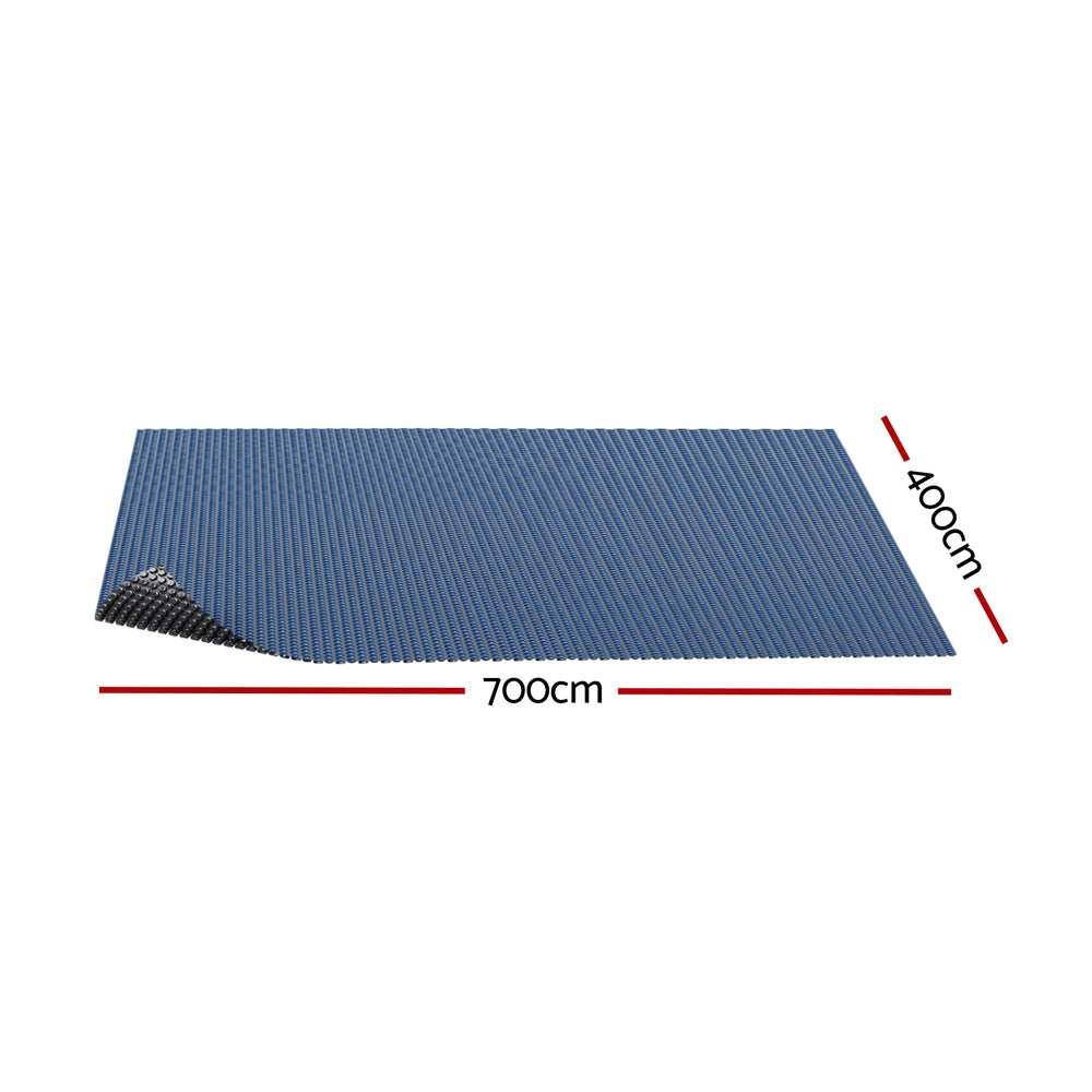 Aqua Buddy Pool Cover | 7x4m | 600 Micron | Solar Blanket | Blue & Black
