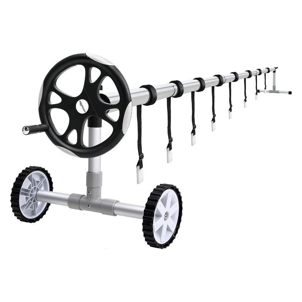 Pool Cover Roller | 6.55m Adjustable | Swimming Pool Solar Blanket Reel