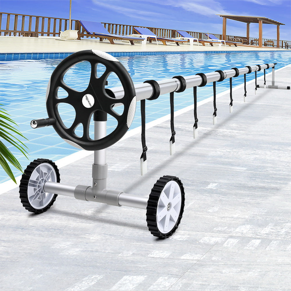 Pool Cover Roller | 6.55m Adjustable | Swimming Pool Solar Blanket Reel