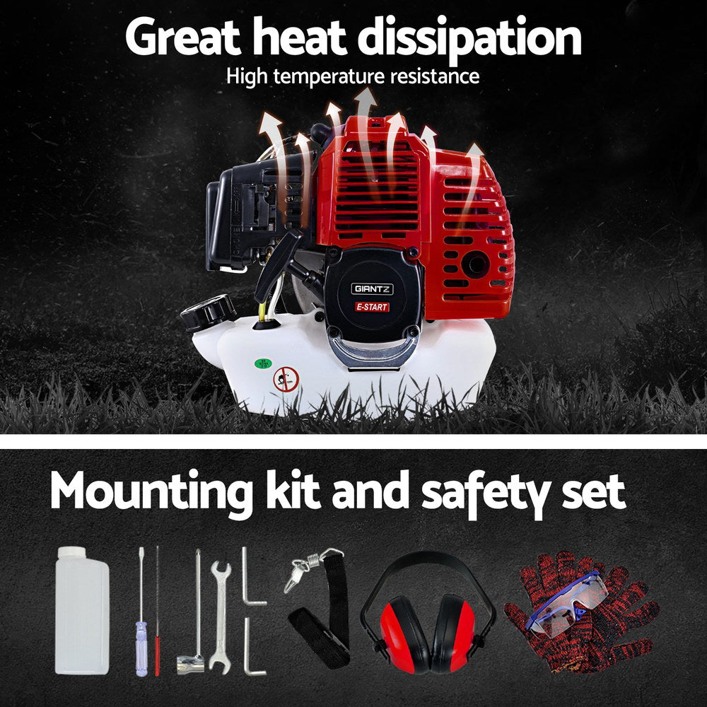 5-in-1 Pole Chainsaw | Petrol | Circular Saw Hedge Trimmer | Whipper Snipper Cutter