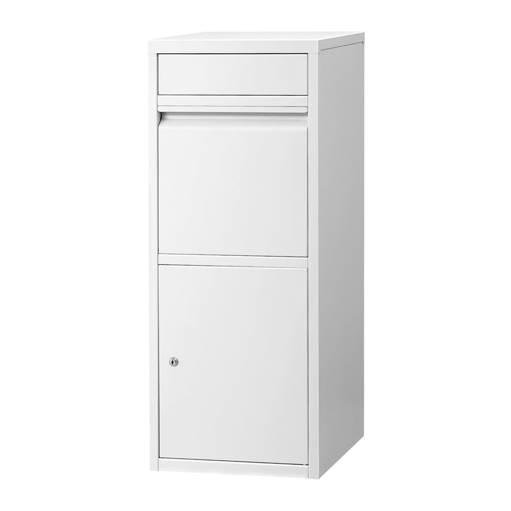 Parcel Letterbox | Outdoor Drop Box Package Mailbox | White