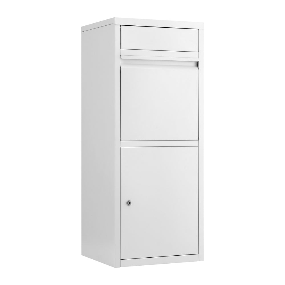 Parcel Letterbox | Outdoor Drop Box Package Mailbox | White