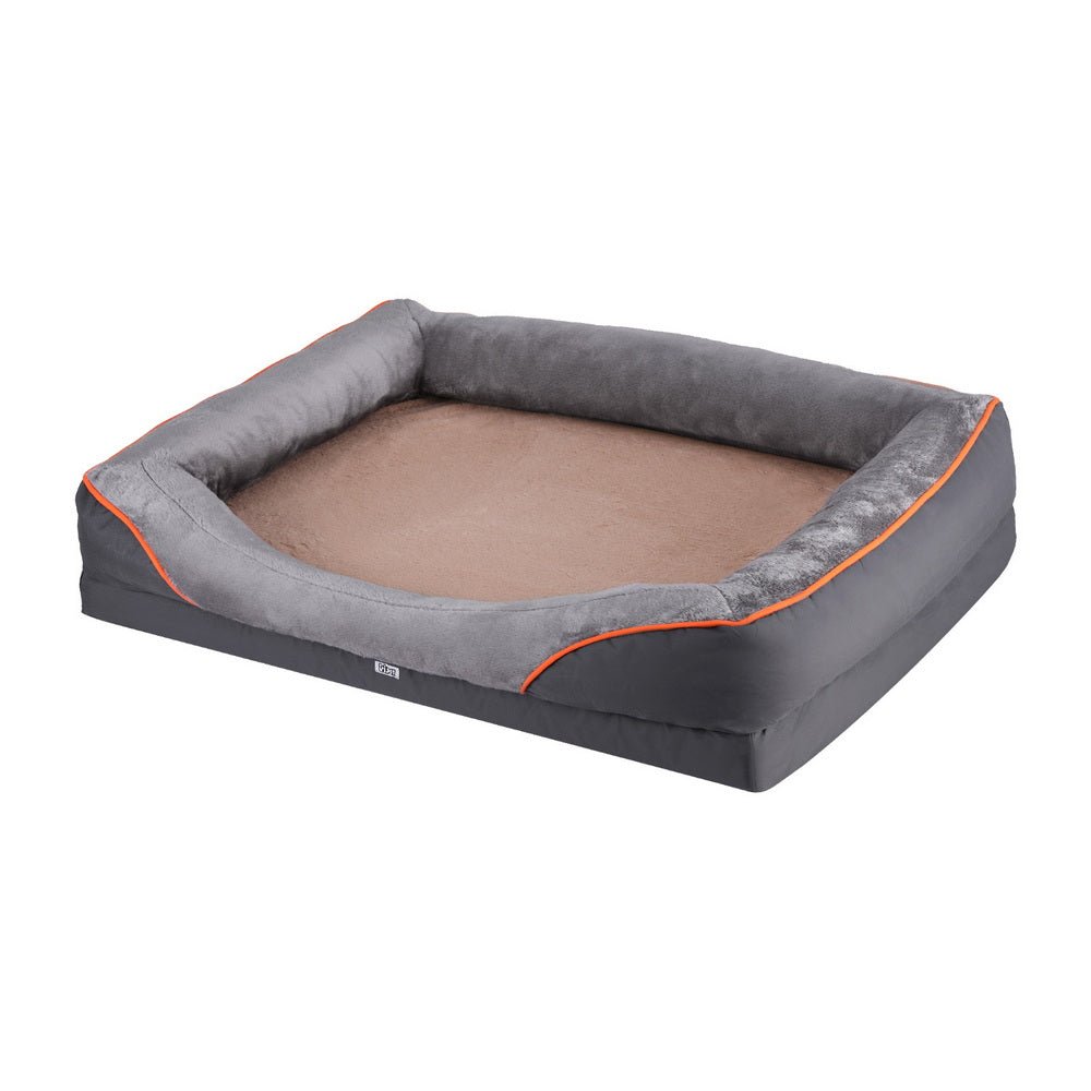 Orthopedic Dog Bed | Plush Fleece | Washable | Sofa Style Cushion