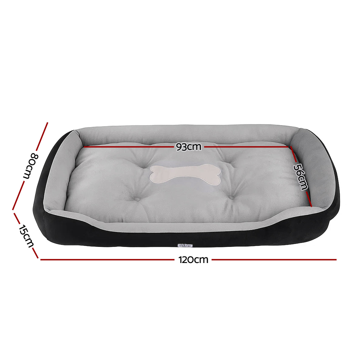 Extra Large Pet Bed | Soft PP Cotton Cushion | Washable | Dog Sleeping Mat