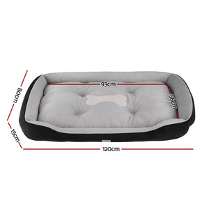 Extra Large Pet Bed | Soft PP Cotton Cushion | Washable | Dog Sleeping Mat